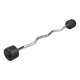 Lifemaxx Fixed EZ Curl Vægtstang 15 kg - Lifemaxx