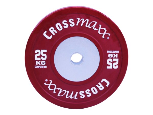 Crossmaxx Competition Bumper Plate 25 kg Red - Demo - Crossmaxx