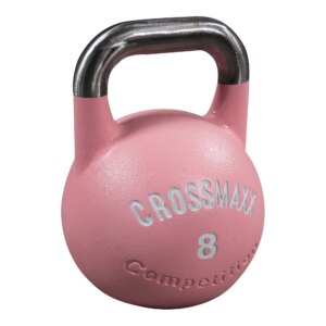 Crossmaxx Competition Kettlebell, 8 kg. Fremstillet i støbejern - yderst holdbar. Brug til funktionel træning, som crossfit udstyr og derhjemme - Crossmaxx
