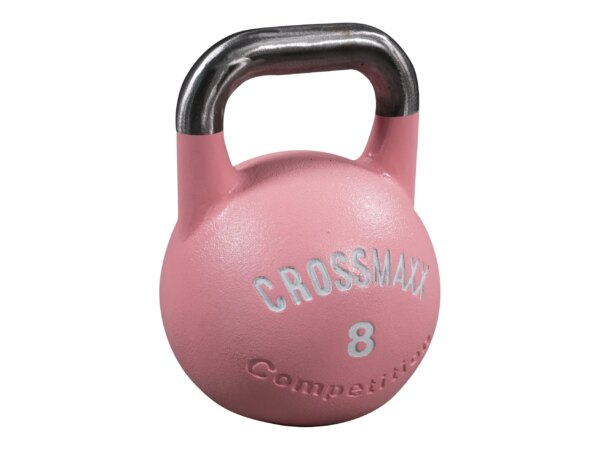 Crossmaxx Competition Kettlebell, 8 kg. Fremstillet i støbejern - yderst holdbar. Brug til funktionel træning, som crossfit udstyr og derhjemme - Crossmaxx