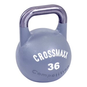 Crossmaxx Competition Kettlebell, 36 kg. Fremstillet i støbejern - yderst holdbar. Brug til funktionel træning, som crossfit udstyr og derhjemme - Crossmaxx