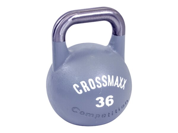 Crossmaxx Competition Kettlebell, 36 kg. Fremstillet i støbejern - yderst holdbar. Brug til funktionel træning, som crossfit udstyr og derhjemme - Crossmaxx