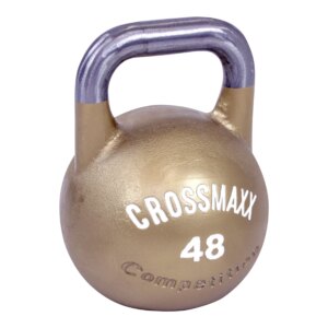 Crossmaxx Competition Kettlebell, 48 kg. Fremstillet i støbejern - yderst holdbar. Brug til funktionel træning, som crossfit udstyr og derhjemme - Crossmaxx