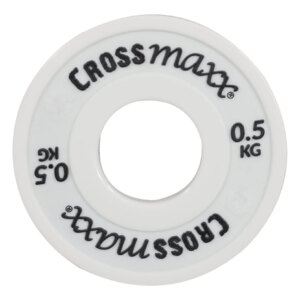 Crossmaxx ELITE Fractional Vægtskive 0,5 kg White - Crossmaxx