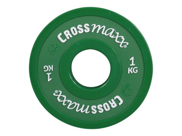 Crossmaxx ELITE Fractional Vægtskive 1,0 kg Green - Crossmaxx