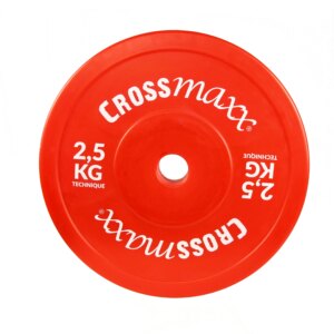 Crossmaxx Hollow Teknik Vægtskive 2,5 kg Red - Crossmaxx