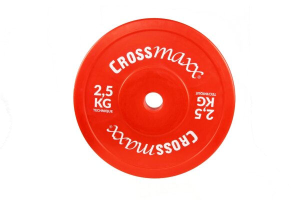 Crossmaxx Hollow Teknik Vægtskive 2,5 kg Red - Crossmaxx
