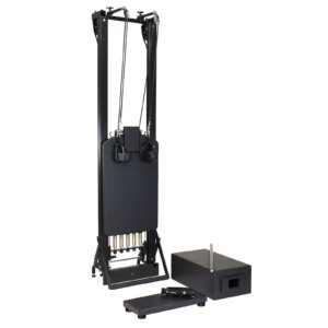 Merrithew SPX Max Reformer With Vertical Stand Bundle (Jet Black) - Merrithew