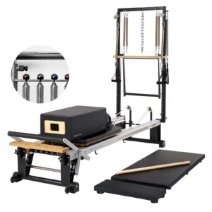 Merrithew V2 Max Plus Reformer With High Precision Gearbar Bundle - Merrithew