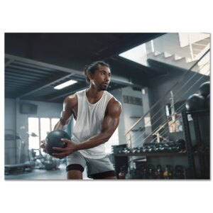 Plakat Bold 70 x 50 cm - Fitness Engros