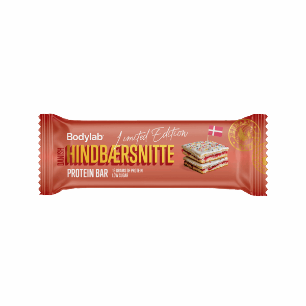 Protein Bar (55 g) - Danish Hindbærsnitte