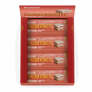 Protein Bar (12 x 55 g) - Danish Hindbærsnitte