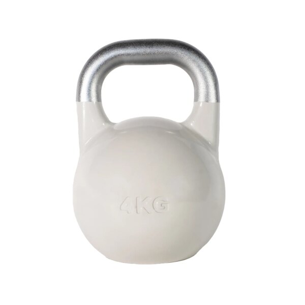 SQ&SN Competition Kettlebell (4 kg) i støbejern. Udstyr til crossfit træning, styrketræning og funktionel træning - SQ&SN
