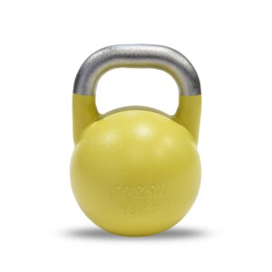SQ&SN Competition Kettlebells V2 4-36 kg | Samme størrelse | Indstøbte kg-angivelser | Robust design til træning og konkurrence - SQ&SN