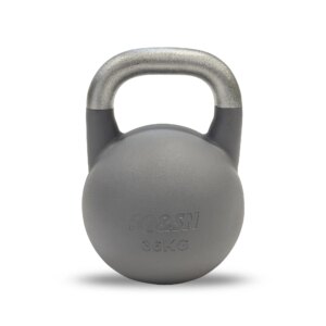 SQ&SN Competition Kettlebells V2 4-36 kg | Samme størrelse | Indstøbte kg-angivelser | Robust design til træning og konkurrence - SQ&SN