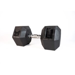SQ&SN Hexagon Håndvægt (32,5 kg) med forkromet greb. Udstyr til crossfit træning, styrketræning og funktionel træning - SQ&SN
