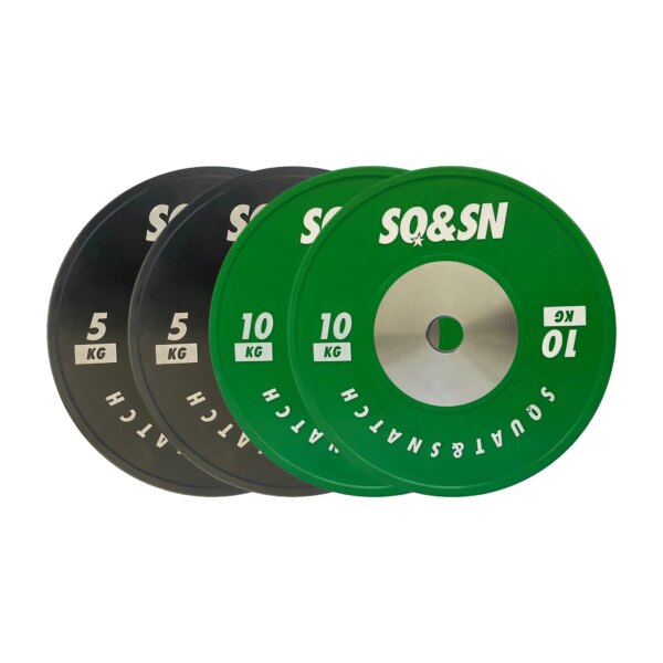 SQ&SN Vægtløftning Vægtsæt 30 kg Farvet - SQ&SN