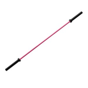 SQ&SN V2 CF Olympisk Competition Vægtstang 15 kg Pink/Black Sleeve - SQ&SN