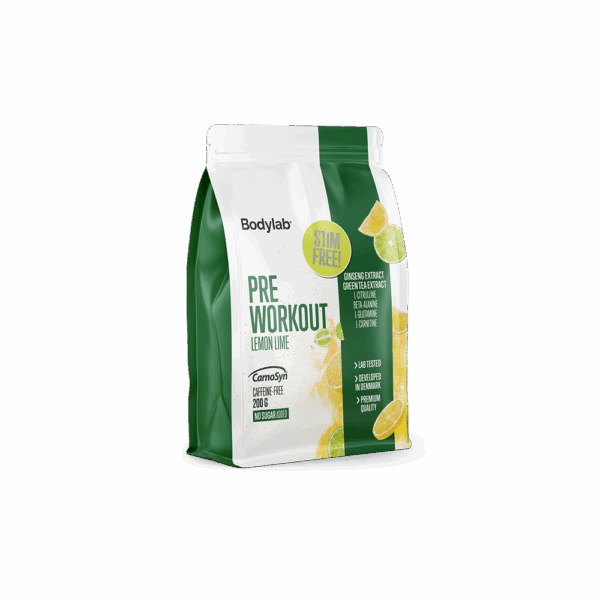 Pre Workout (200 g) - Lemon Lime (Stim-free)