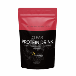 Clear Protein Drink Røde Bær 400 g - PurePower