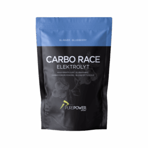 Carbo Race Elektrolyt Blåbær 1 kg - PurePower