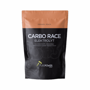 Carbo Race Elektrolyt Fersken 1 kg - PurePower