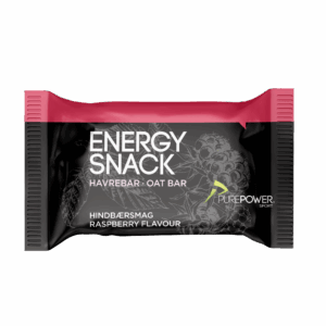 Energy Snack Hindbær 60 g - PurePower