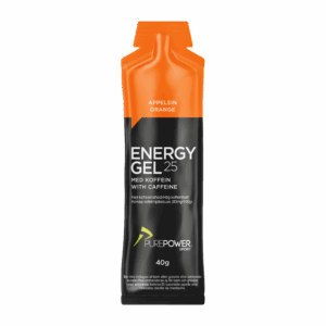 Energy Gel Koffein Appelsin 40 g - PurePower
