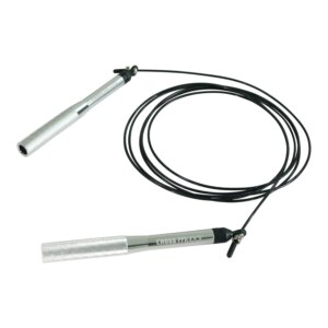 Crossmaxx PRO Speed Rope sjippetov. Justerbar længde med af letvægts stålkabel og forkromede aluminiums håndtag (ergonomiske greb) - Crossmaxx