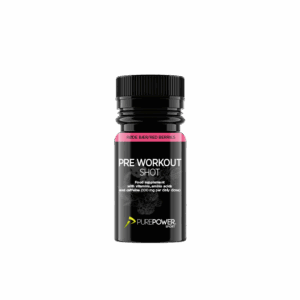 Pre Workout Shot (PWO) Røde bær 60 ml - PurePower