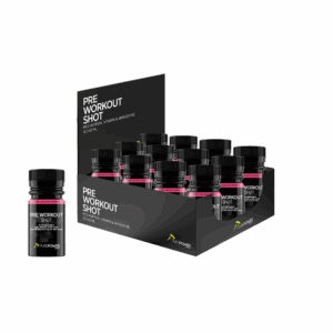 Pre Workout Shot (PWO) Røde bær 12 x 60 ml - PurePower