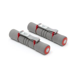 Reebok Softgrip Dumbbells - 2.0Kg Red & Grey - Reebok