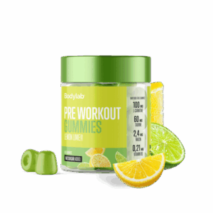 Pre Workout Gummies (60 stk) - Lemon Lime
