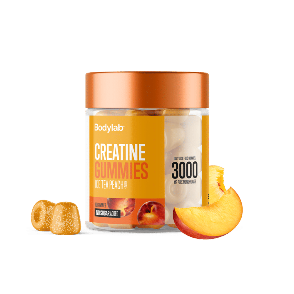 Creatine Gummies (90 stk) - Ice Tea Peach