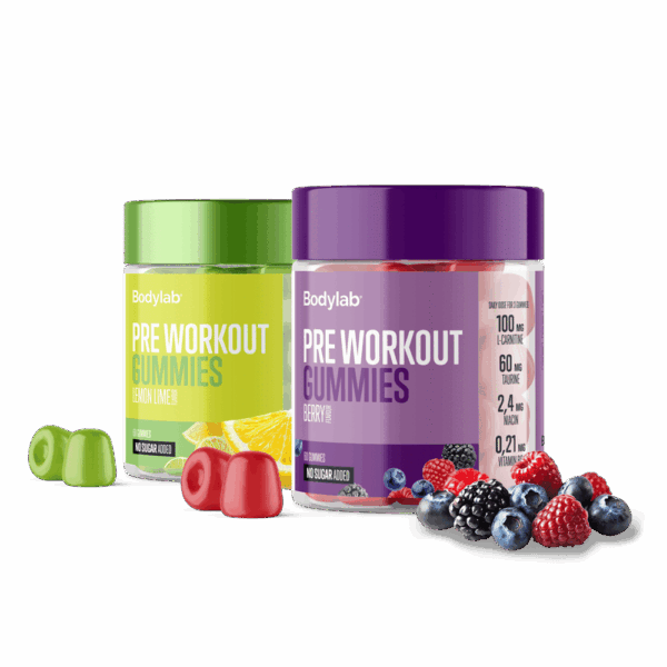 Pre Workout Gummies (60 stk)