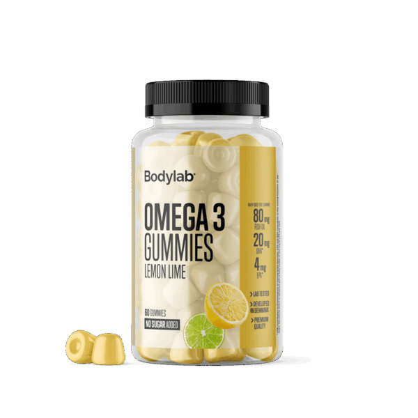 Omega 3 Gummies (60 stk) - Lemon Lime
