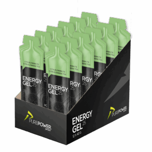 Energy Gel Citrus-/Grøn Te 12 x 40 g - PurePower