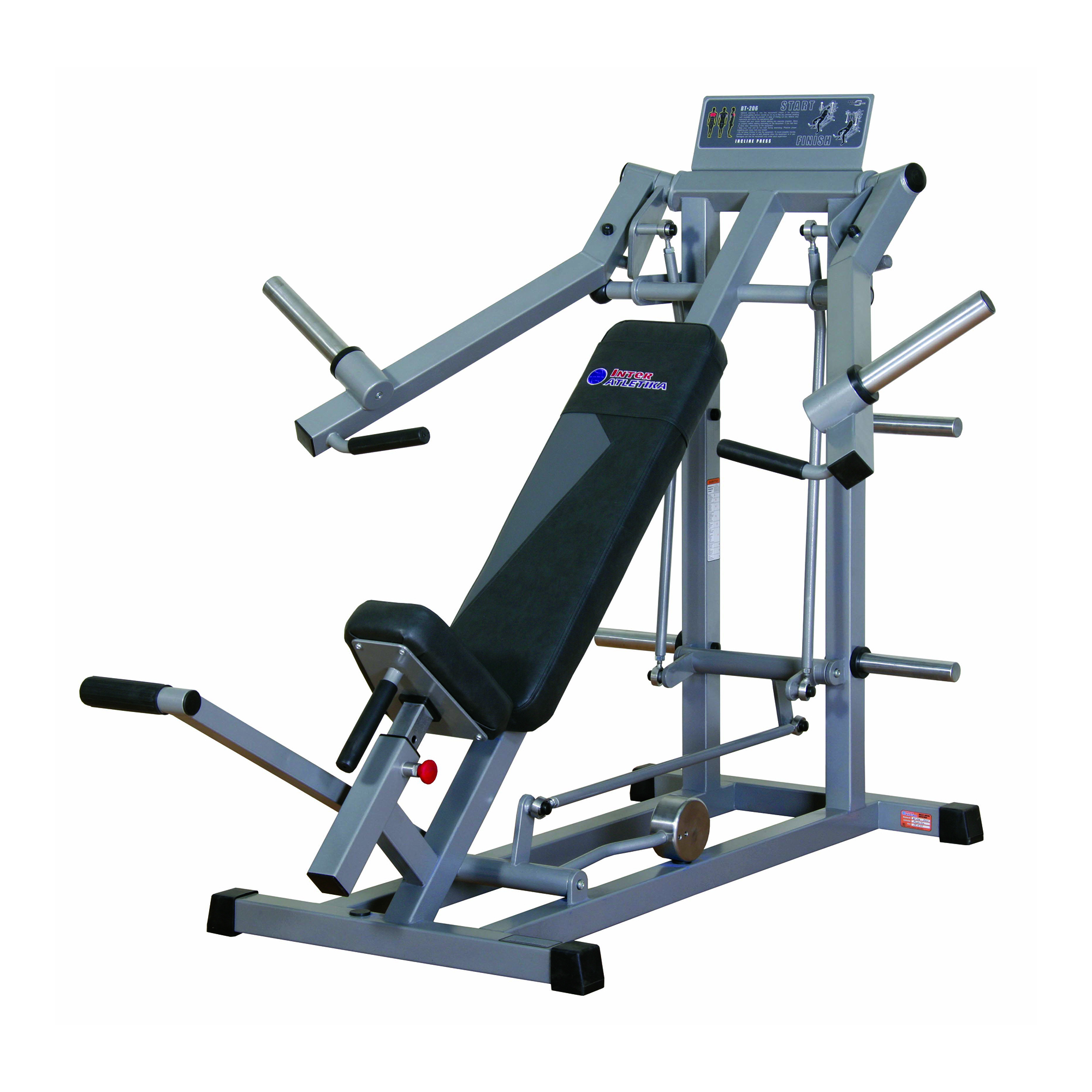Inter Atletika Incline Press Black - Inter Atletika