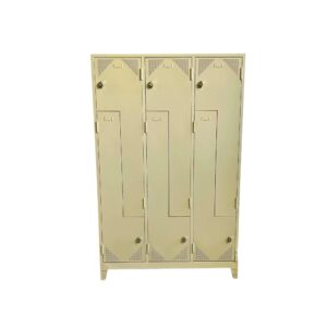 Omklædningsskab 6 Rum Grå - Demo -