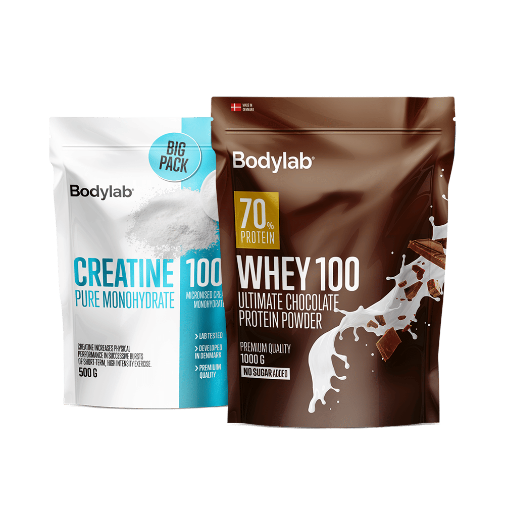 The Black Week Muscle Box - Whey 100 (1 kg) + Creatine (500 g)