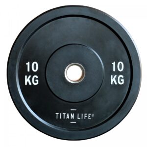 Titan Life Rubber Bumper Plate 10 kg Vægtskive - Titan Fitness