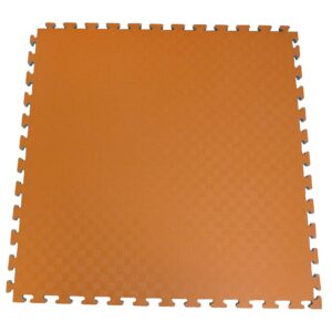 Ergofloor - EVA Sikkerhedsmåtte 1000x1000 Orange/Grå - ErgoFloor