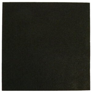 ErgoFloor - ErgoTile Quad Gummifliser 500x500x15 mm Sort (C1) - ErgoFloor