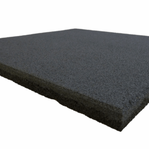 ErgoFloor - ErgoTile Quad Gummifliser 500x500x25 mm Grå (C1) - ErgoFloor