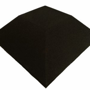 ErgoFloor - ErgoPlay Impact Gummifliser / Faldunderlag Hjørne 500x500x75 mm Sort - ErgoFloor