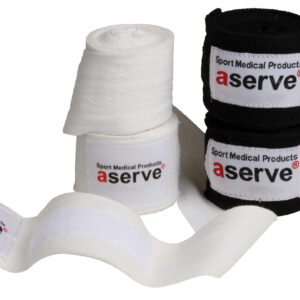 Aserve Hand Wraps Boksebandage Sort - Aserve