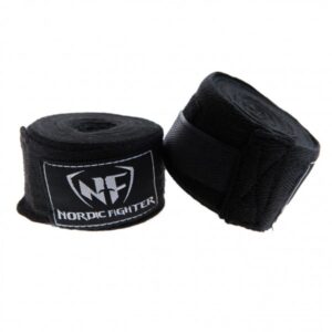 Nordic Fighter Cotton Hand Wraps Sort 4,5m - Nordic Fighter