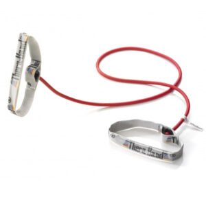 Thera-Band Træningselastik Level 2 Medium 1,4m Rød (Inkl. håndtag) - Thera-Band