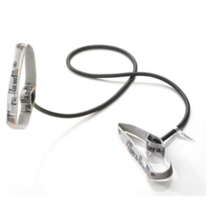 Thera-Band Træningselastik Level 5 Speciel Hård 1,4m Sort (Inkl. håndtag) - Thera-Band