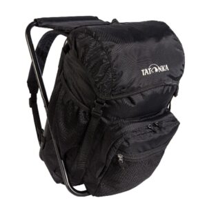 Tatonka Rygsæk m. Fiskestol Sort - Tatonka